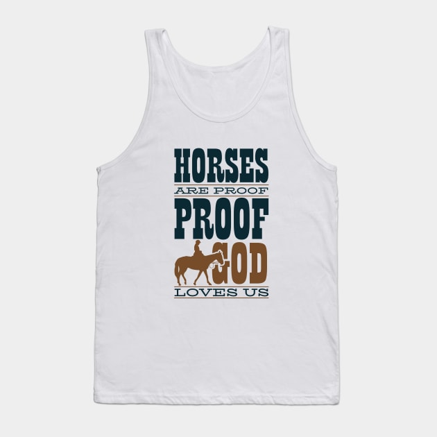 Ride Horse Horse racing Pony horseman equine Tank Top by Jimmyson